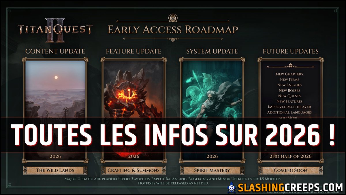 SlashingCreeps's tweet photo. Toutes les infos sur ce que nous réserve Titan Quest 2 sur 2026 ! 🔥 Et plein d'indices à droite à gauche sur le contenu total 😍
https://t.co/4FzGQ9n8U9
#slashingcreeps #arpg #rpg #ad #hackandslash #tq2 #titanquest2 #tq #tqii #titanquest #titanquestii https://t.co/b5izOIb2RG