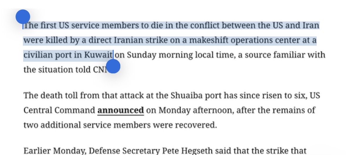 When will US media report on the US’ widespread use of human shields? They are positioning military assets in

- civilian airports
- civilian hotels
- civilian ports

Palestinians are told they invite their own genocide b/c they “hide among civilians” yet US is doing exactly this