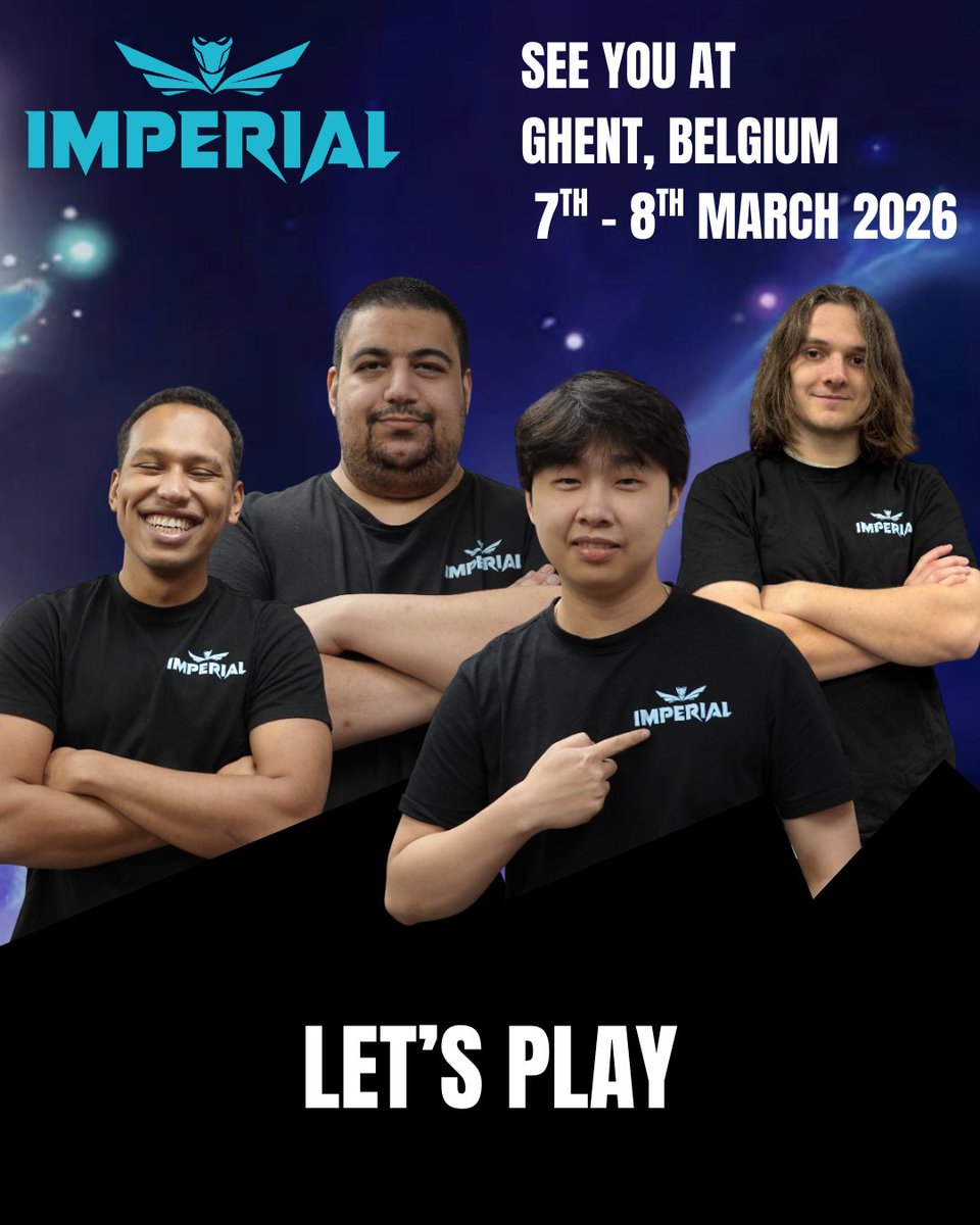 TeamImperialTCG's tweet photo. LETSSS GOOO!!! 🚀🚀🚀 https://t.co/WeITILaAne