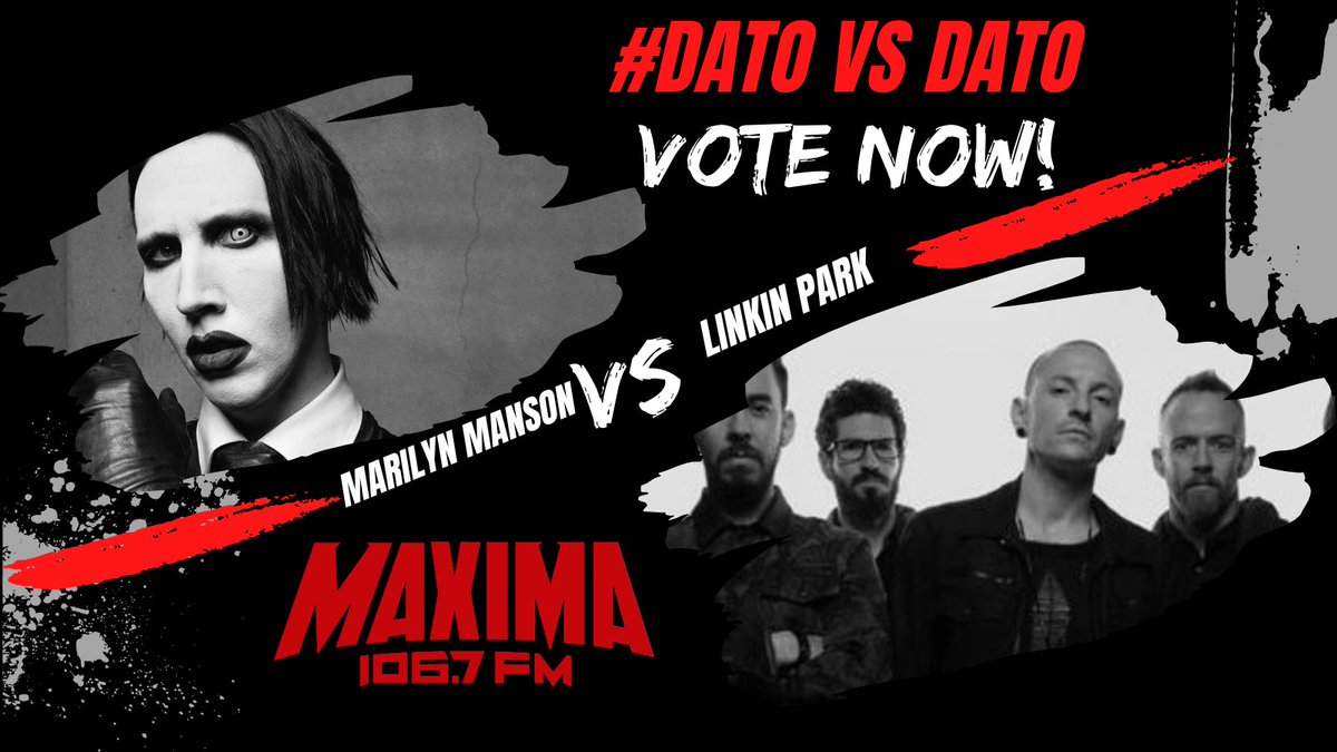 🇺🇸 DATO 🆚 DATO
🔥 Marilyn Manson 🆚 Linkin Park
👍 LIKE = Manson
🔁 REPOST = Linkin Park
📌 Marilyn Manson:
Su álbum Antichrist Superstar (1996) lo convirtió en uno de los artistas más polémicos e influyentes del rock industrial de los 90.
📌 Linkin Park:
Hybrid Theory (2000) es