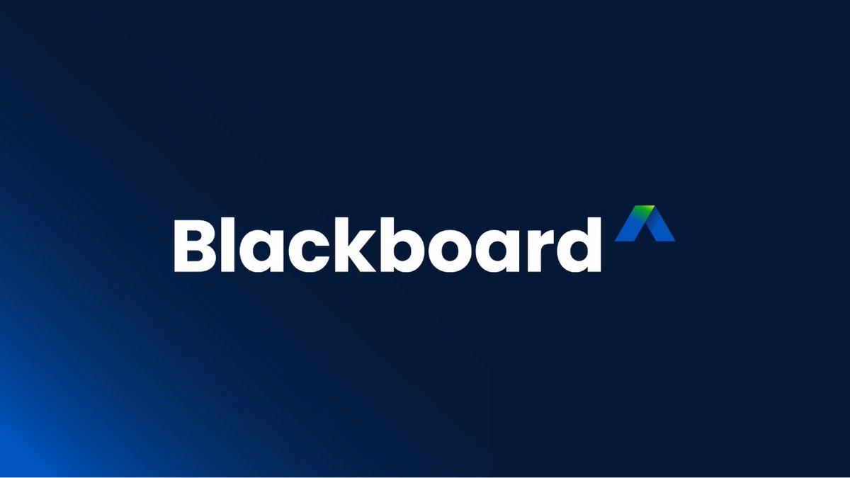 Blackboard tweet media