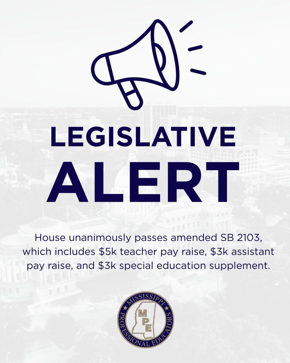 Mississippi Professional Educators tweet media