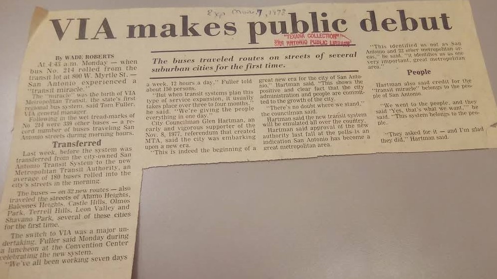 VIA Metro Transit tweet media