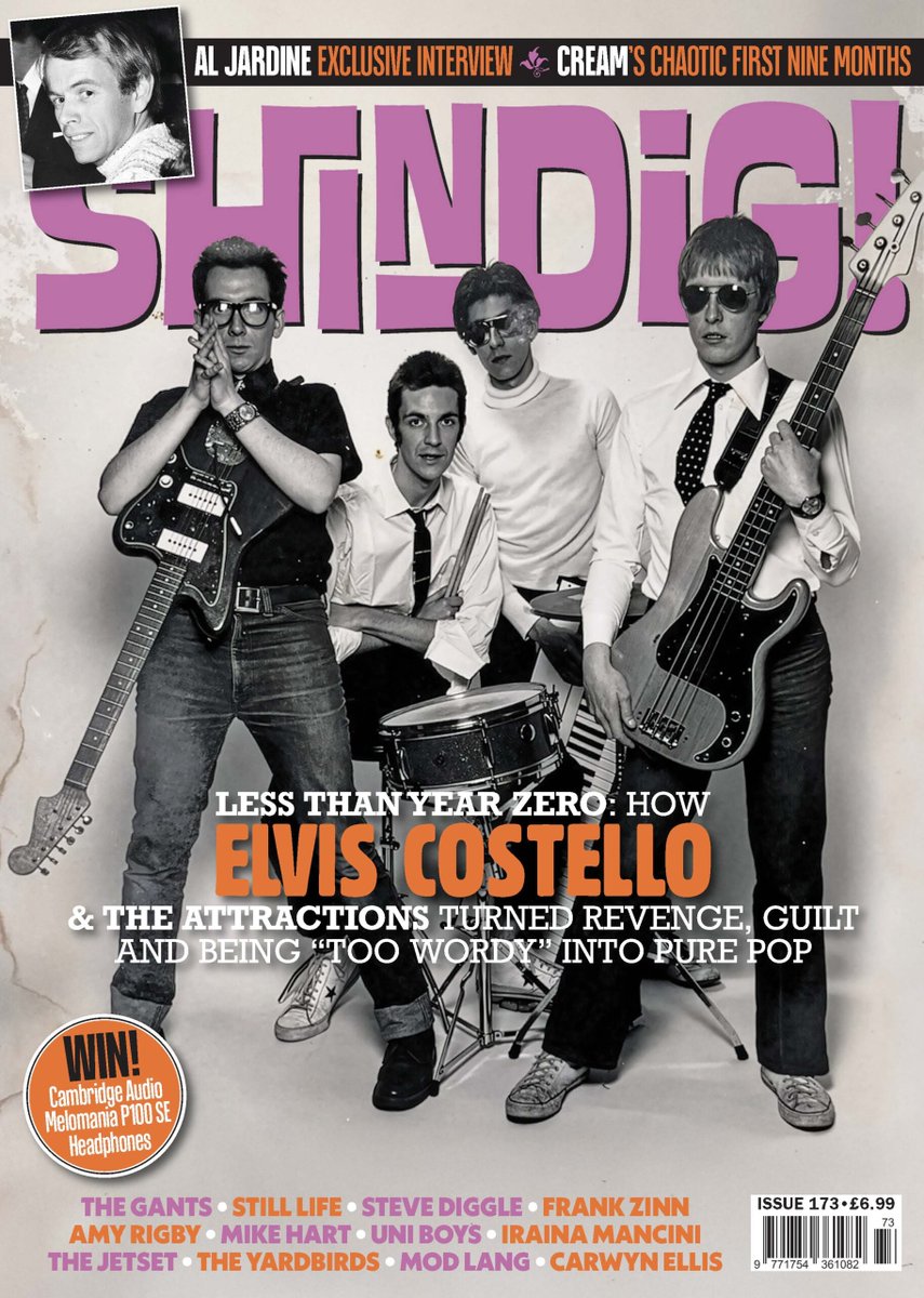 Landing today is the new issue of your fave mag Shindig, packed with proper goodies including pedal steel deep cuts, Frank Zinn, Cream, and all manner of other great stuff to accompany your rainy springtime. And in Vinyl Art I revisit the future of the big band banking industry.