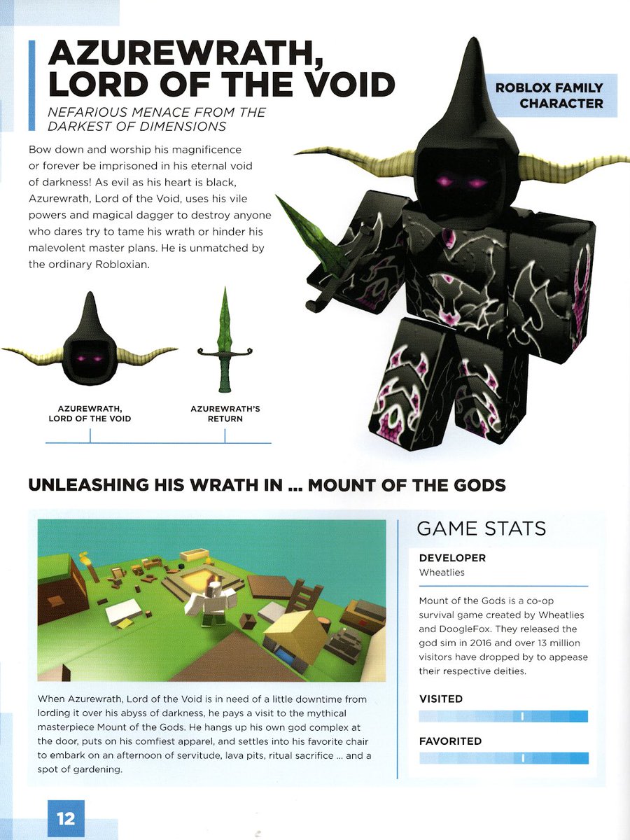 The Robloxian of the day is:

Azurewrath, Lord of the Void!