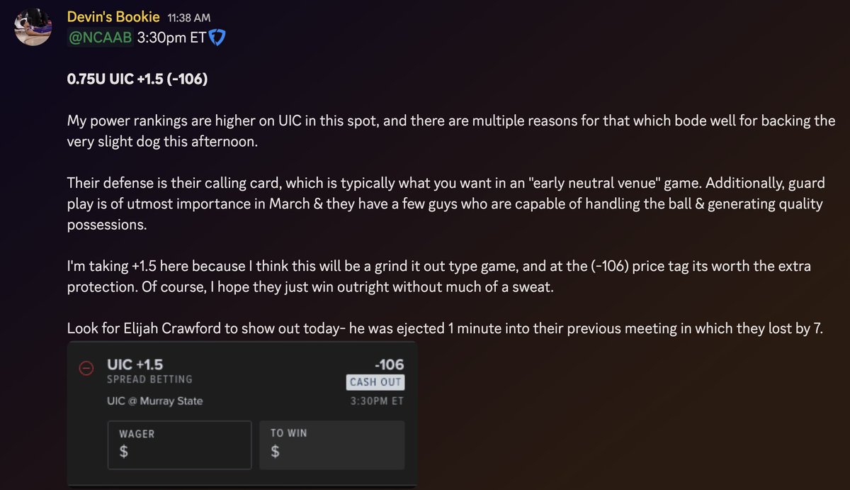 Devin’s Bookie tweet media