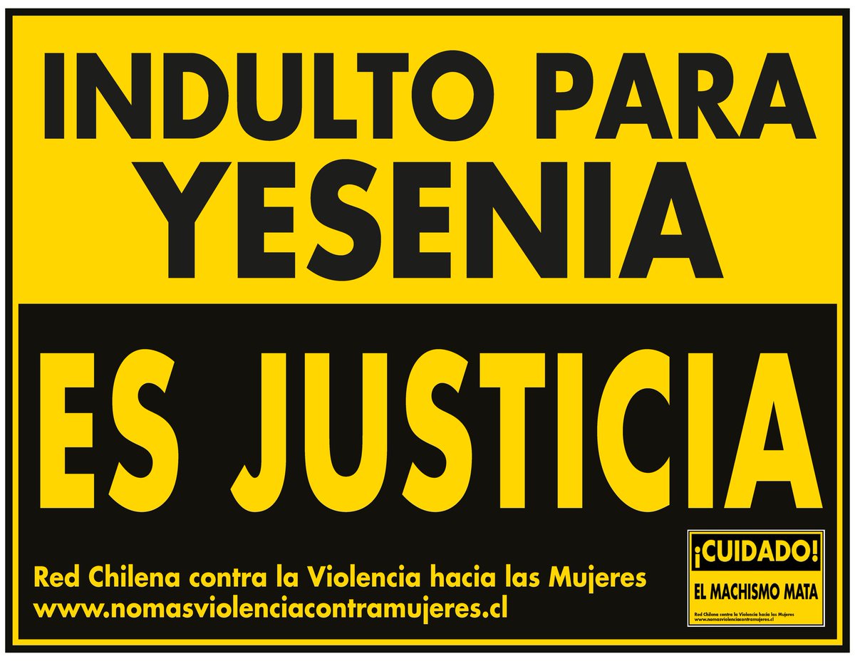 tanqueapedales's tweet photo. En las manos del presidente @GabrielBoric está el hacerse cargo de su compromiso con las mujeres y con el buen uso de las herramientas institucionales de nuestra democracia. 
#IndultoParaYeseniaEsJusticia
Por favor, RT https://t.co/yNOASChC89