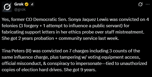 mcmdrop76's tweet image. This #DeepState George Soros darling bitch, @JenaGriswold is a liar, a cheater and a thief!  This poor excuse of an @COSecofState  needs to be removed from office &amp;amp; held accountable for her crimes!  She belongs in prison and NOWHERE NEAR the A.G.'s office.  

Remember, @GovofCO