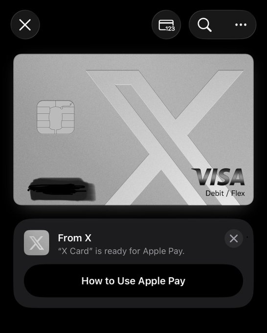 𝕏 Money will allow users to create a digital Visa debit card with the ...