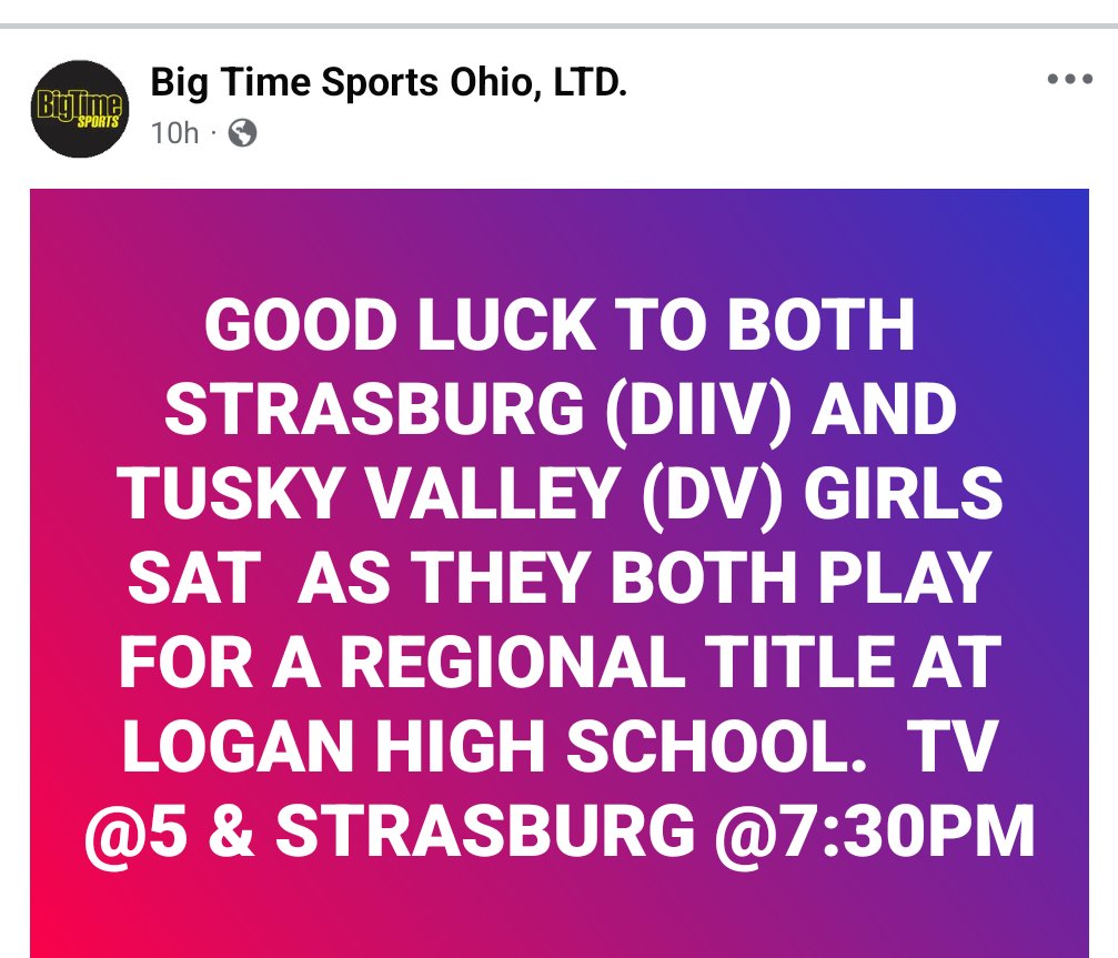 Big Time Sports tweet media