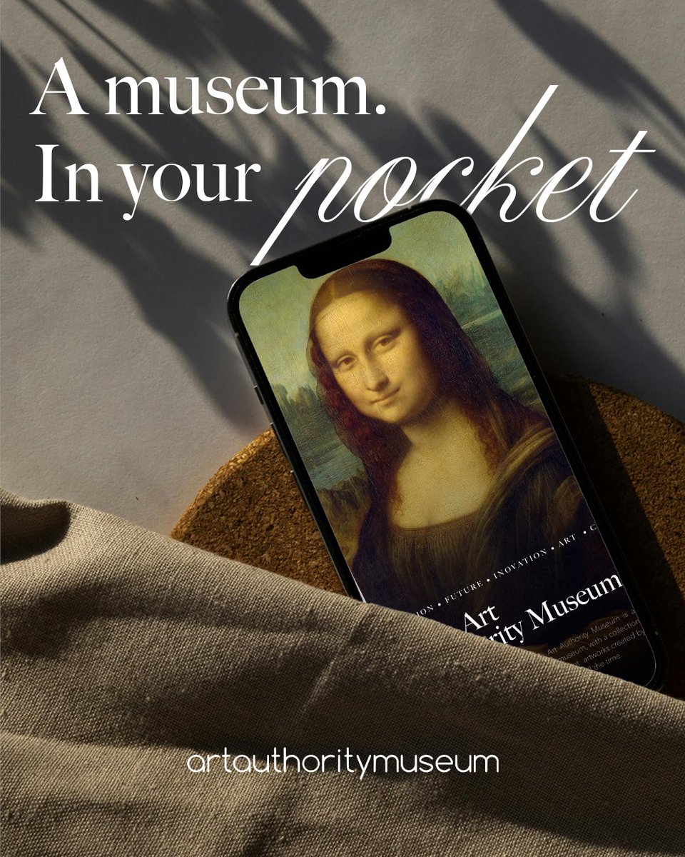 Art isn’t meant to live behind velvet ropes.

It’s meant to move you — anywhere, anytime.

With Art Authority Museum, centuries of masterpieces live in your pocket.

Download and start exploring today.

#ArtAuthorityMuseum #ArtEverywhere #DigitalMuseum #ArtHistory