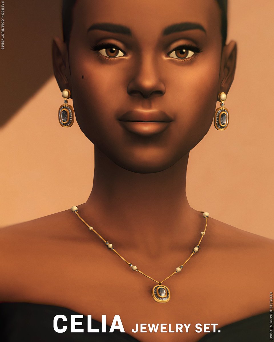 ✨Update!✨
+
💎CELIA Jewelry set.✨
🔗DL > patreon.com/posts/celia-je…
+
#TheSims4 #sims4 #ts4cc #심즈4 #sims4rusty