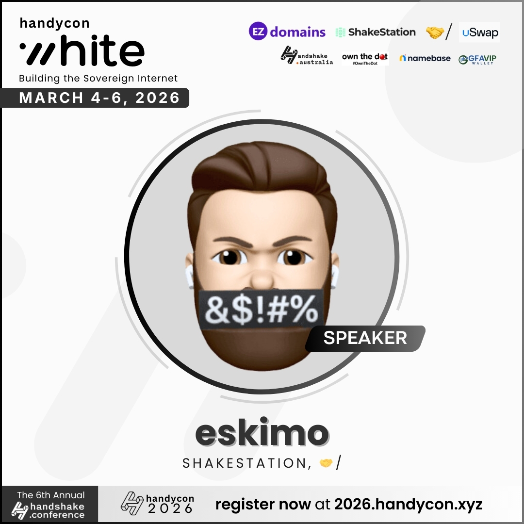 HandyCon | Handshake.Conference/ (@handshakecon) / Posts / X