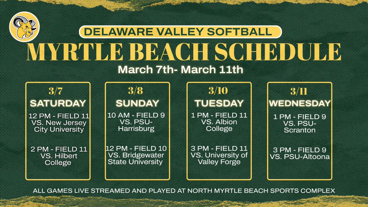 DelVal Softball tweet media