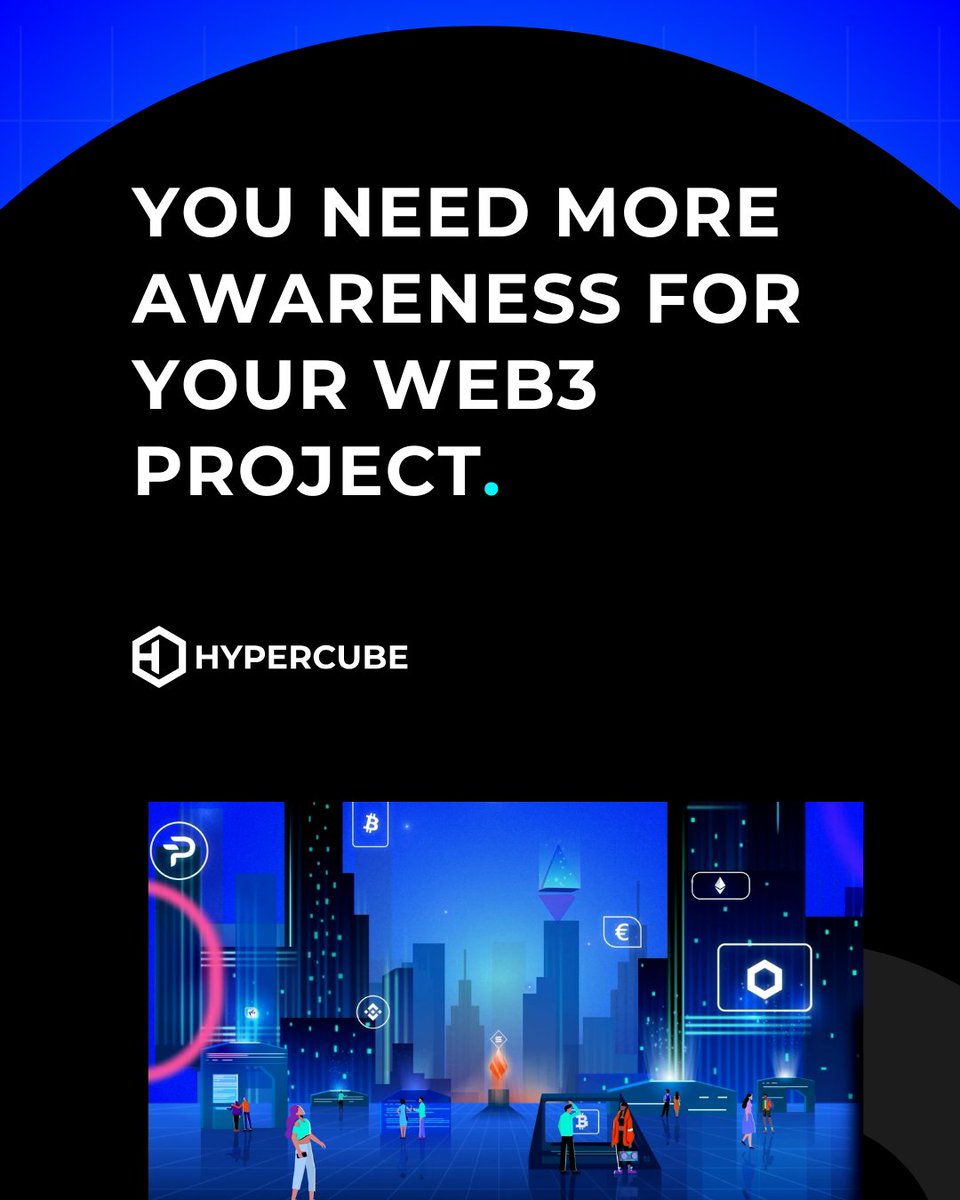 Hypercube_Video's tweet photo. You need more awareness and more users for your web3 project. Hypercube helps you communicate your brand positioning, values &amp; philosophy so your market instantly understands what you do &amp; why it’s unique

See how we turn web3 projects into strong stories:
https://t.co/YkLehQ7qtu https://t.co/O6xasFp9wE