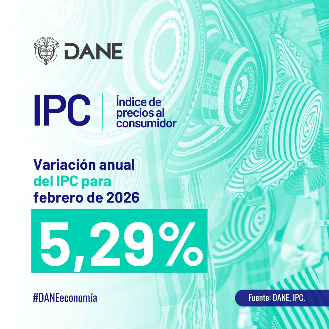 DANE Colombia tweet media