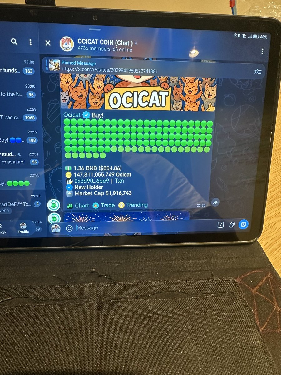 Smart investors are making key decisions by investing in $Ocicat.
Don’t sleep