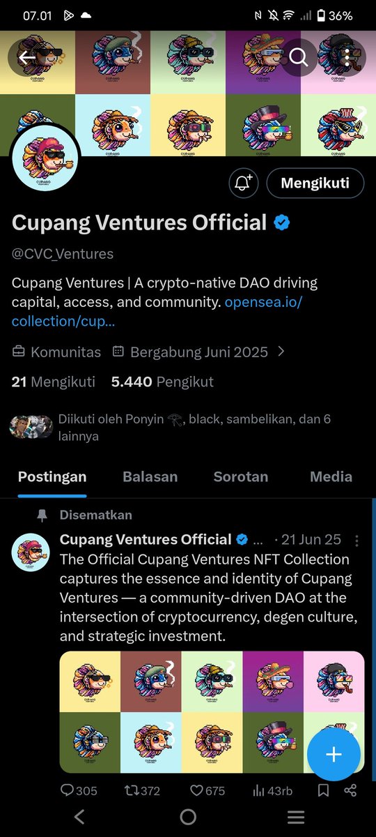 sambe80971's tweet photo. @ponyin @setyamickala @CVC_Ventures Done king https://t.co/hwhYcqGuj4