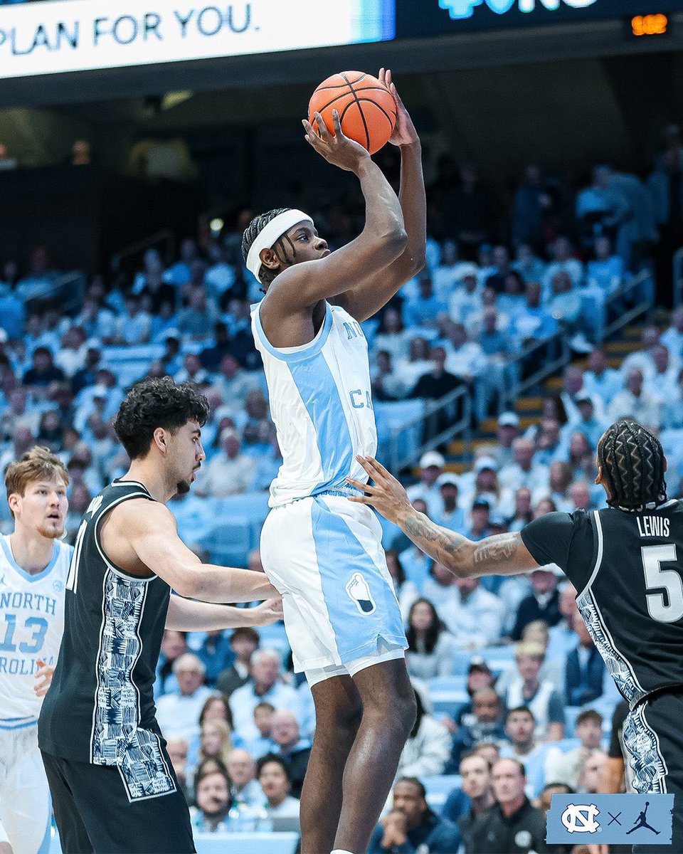 GreatDayTarHeel's tweet photo. Thank you to @CalebWilson2025 for being a Tar Heel! 🏀🐏 https://t.co/maTi9Q0dta