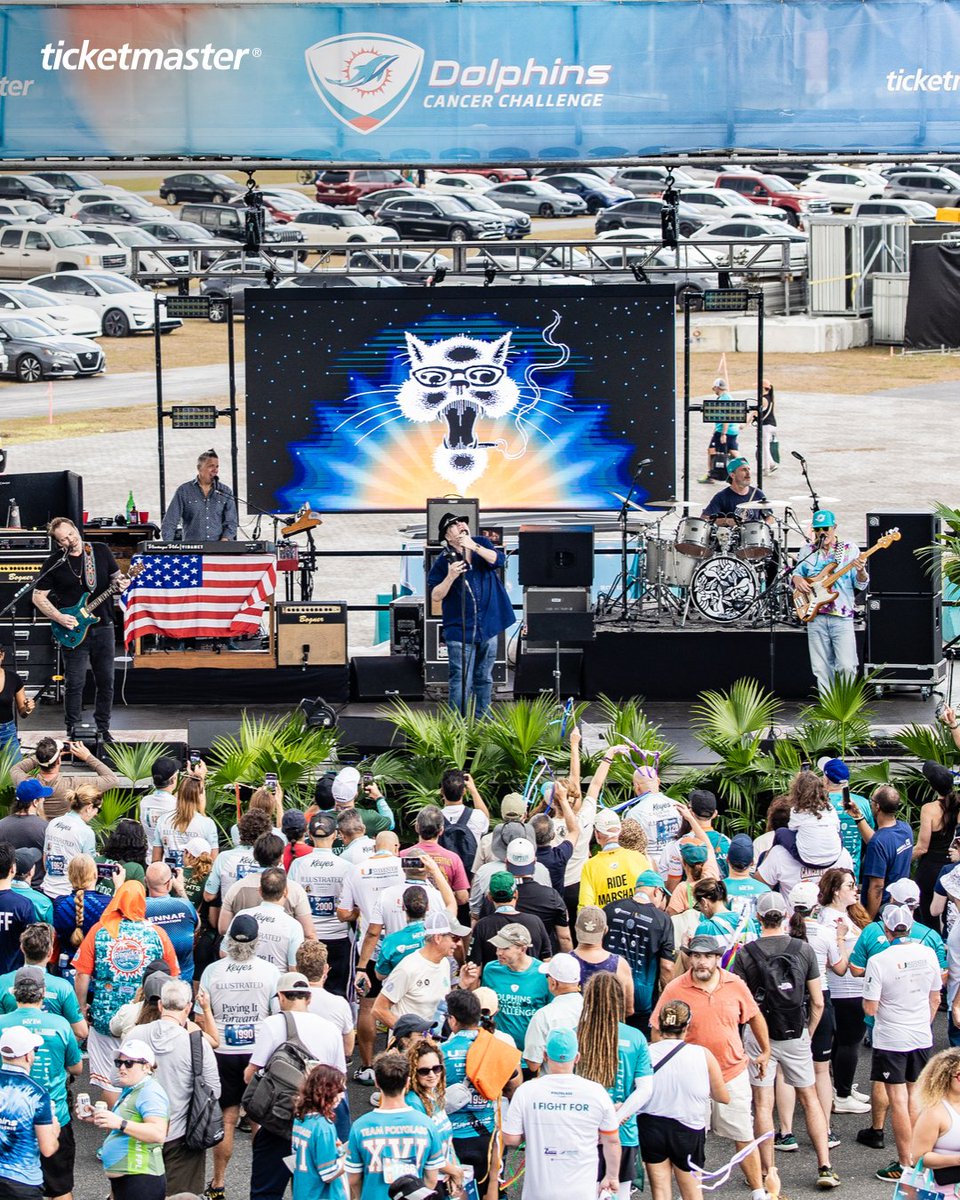 Dolphins Cancer Challenge tweet media