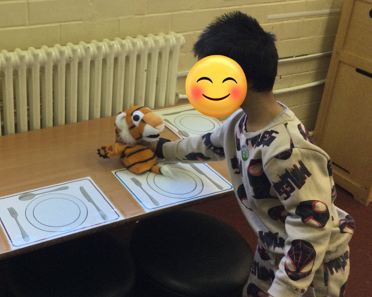 LeighPrimary's tweet photo. Nursery children found it exciting learning about positional language in this weeks ‘Early Talk Boost’ session. We listened and followed simple instructions and placed our Tizzy puppet in, on and under different places around the room. #Earlytalkboost #Maths #lifelonglearners https://t.co/N4TrXq1hvY