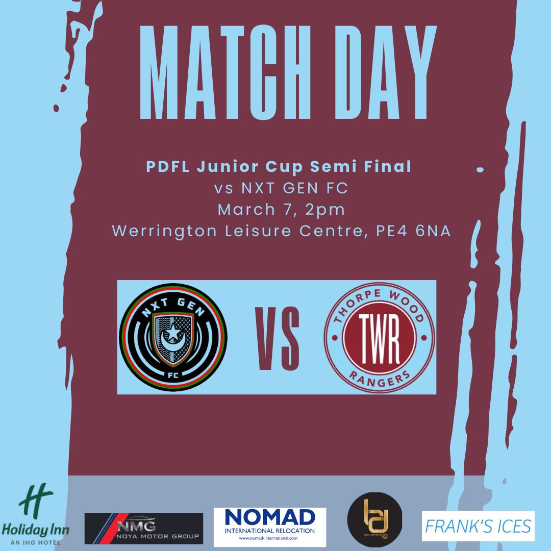 Thorpe Wood Rangers FC tweet media