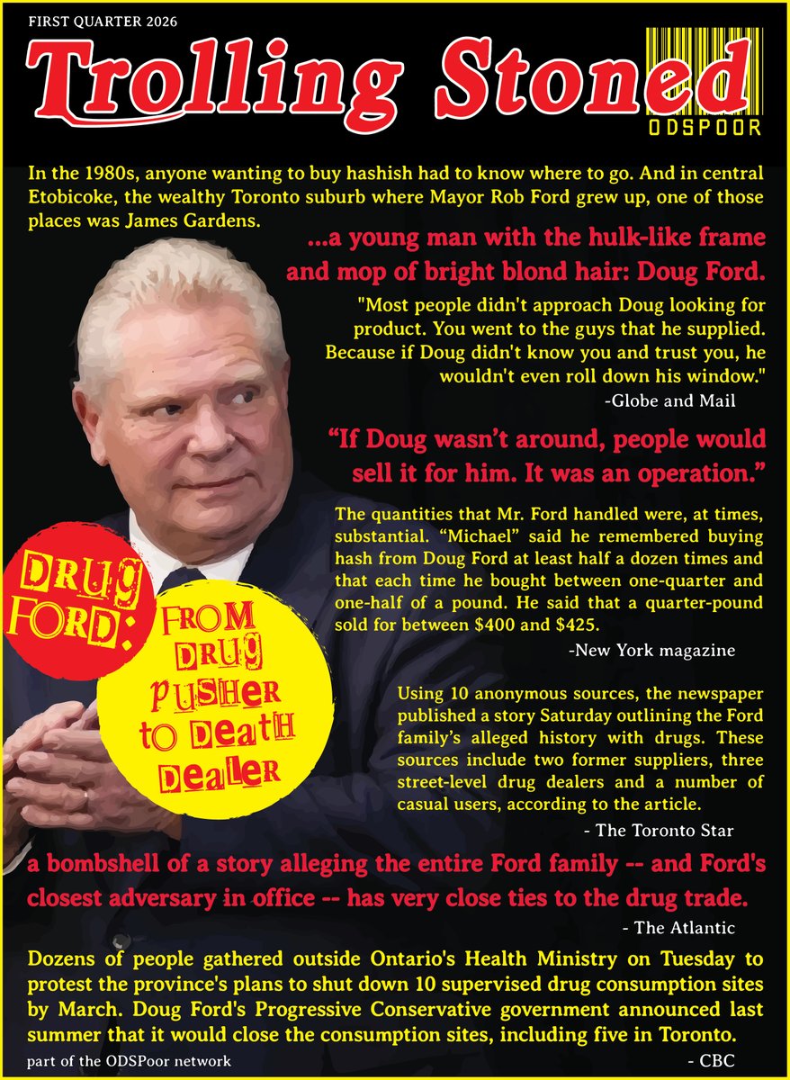 ODSPoor's tweet photo. Sign the Recall Petition aginst #DougFord
Contact #EdithDumont the king's rep and ask for Parliament to be dissolved.
Prepare a province wide strike of all services, refuse any Conservatives business.
This is us versus IDU NAZIS. Doug Ford is a social serial killer nazi with ties to Cam Guthrie, Donald Trump, and Stephen Harper.
They will take everything from you, even your last breath, fight back now or dig your own graves, #Ontario.