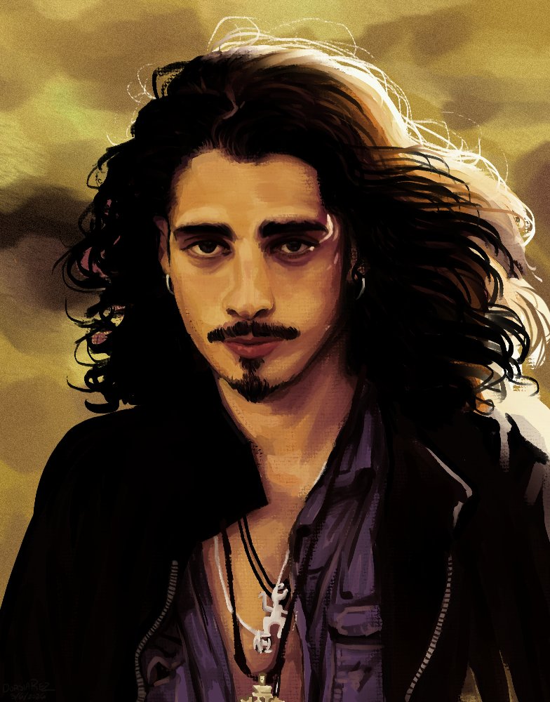 DORSIAREZZ's tweet photo. this started out as "a sketch for fun" and then turned into More... anyway go my chris cornell https://t.co/xVS03WImMS