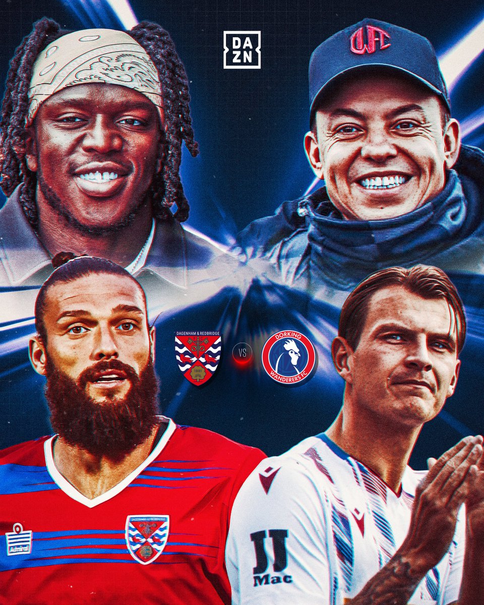 DAZN_NationalLg's tweet image. Dagenham &amp;amp; Redbridge vs Dorking will be shown live worldwide excluding the UK &amp;amp; Ireland🌎

Highlights and full match replays available on DAZN in the UK from 5:15pm📺