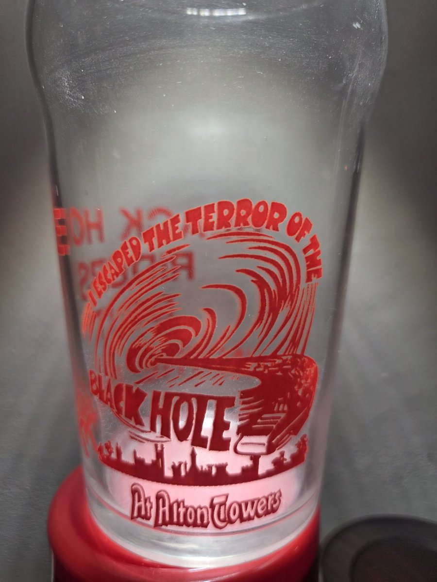 WAYNEBURTON's tweet photo. The Black Hole at Alton Towers closed 21yrs ago yesterday. The ride itself only operated for 21yrs in total.. it has now been closed for longer than it operated for! How??

Digging around my collection for some old BH merch https://t.co/5HeQcnhUar