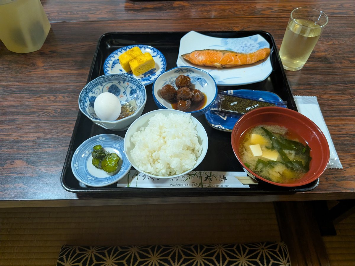 朝ごはんおいしいです
#スプリングレガッタ2026
