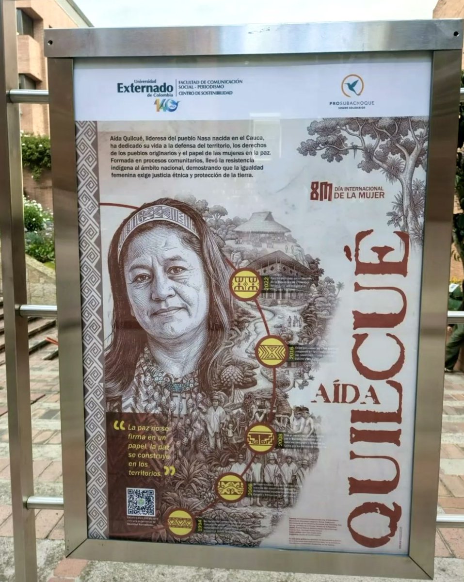 Gracias Universidad Externado de Colombia <a href="/UExternado/">U.Externado</a>  es un honor estar en este homenaje del  Día Internacional de la Mujer #8M ✊🏽