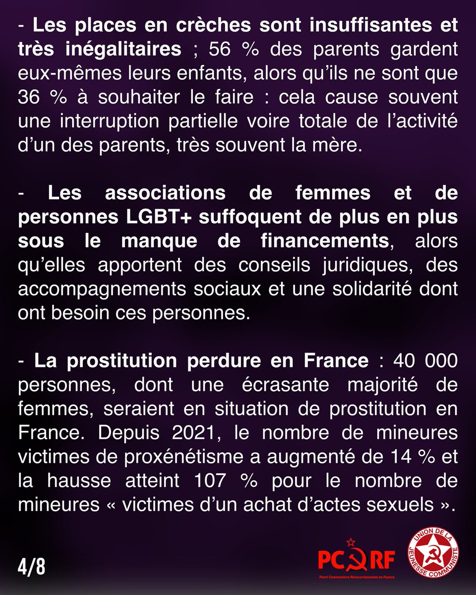 union_jc's tweet photo. 🔴 🟣  Campagne « Accusons le capitalisme » : pour l’émancipation des femmes et des personnes LGBT+, contre les oppressions patriarcales.

À propos complet, axes de lutte et site de la campagne à retrouver sur notre site : https://t.co/yeOoz7QvfL https://t.co/ZU7PvUxiFE