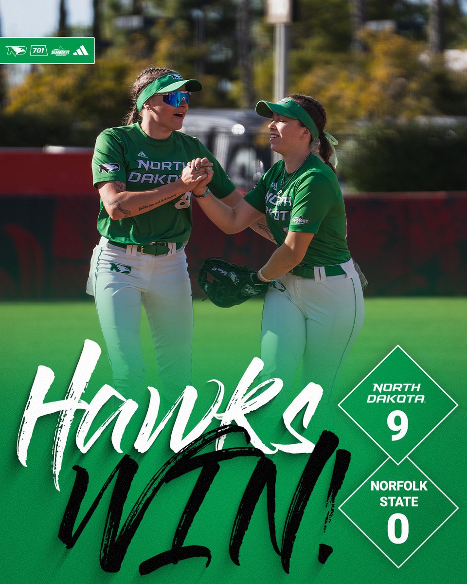 UNDsoftball's tweet photo. 11-1 in our last 12 games😎

#UNDproud | #LGH https://t.co/8BrChTwsom