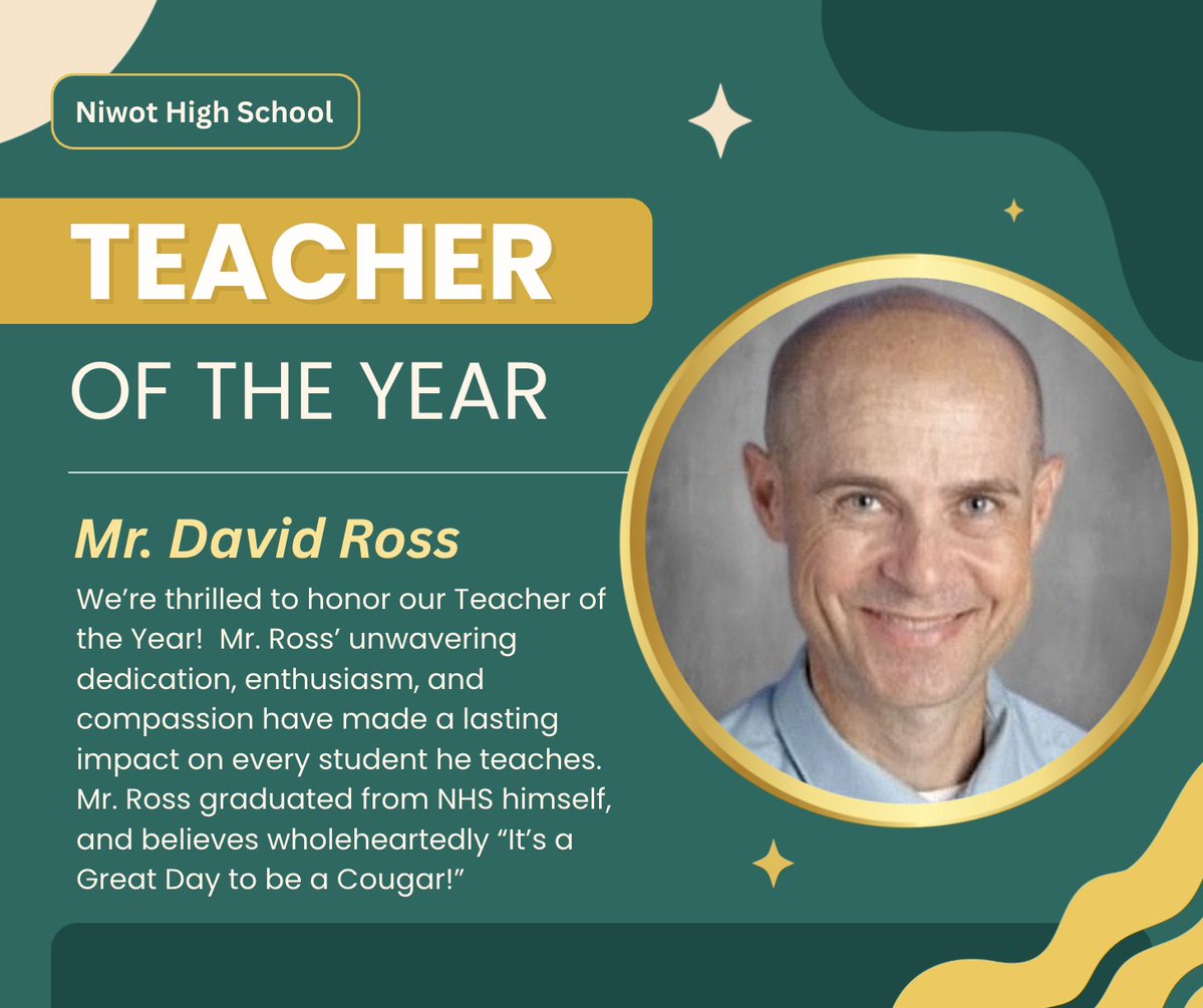 Niwot High School tweet media