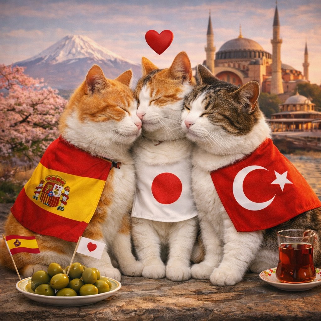 Ay madre que algunos turcos se han puesto celosos 🙏
Tenemos amor para todos, juntos somos más fuertes 🫶