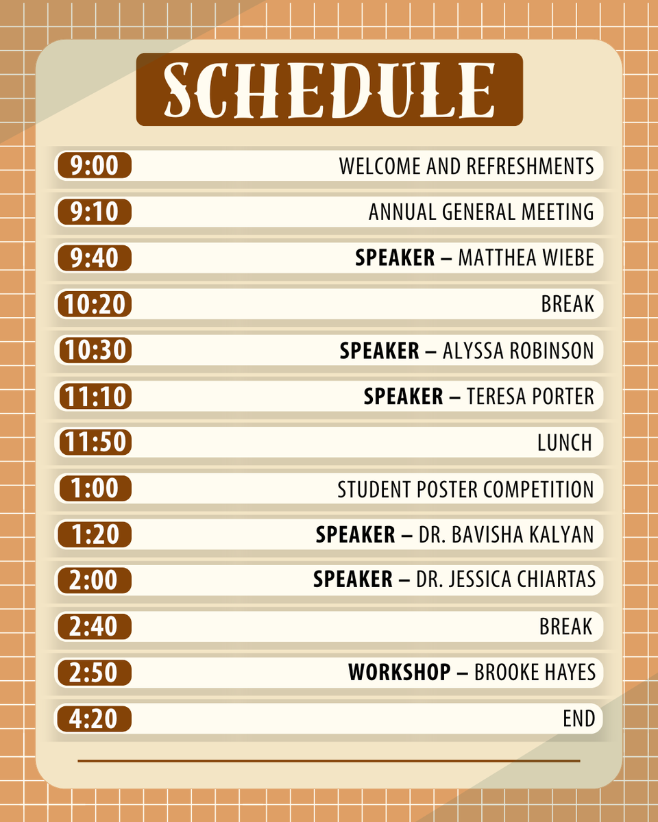 thePRSSS's tweet photo. Hey Soil Lovers! The 2026 AGM &amp; Spring Workshop is right around the corner, and the PRSSS is excited to announce our program information!

Get your tickets by Wednesday March 11th for a day filled with presentations, panels, workshops, and connecting! 🌟🌱 https://t.co/aGZQl1F1hP