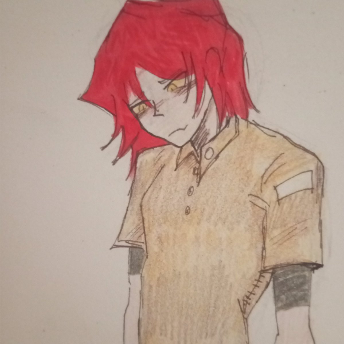 pawkr669's tweet photo. Drawing in school, no finished never https://t.co/YKKQ9cc9av
