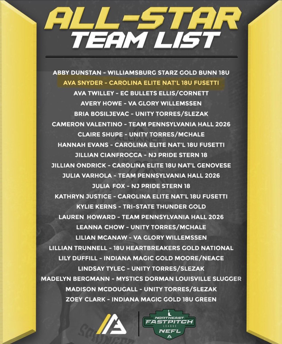 Ava Snyder || 2026 || tweet media