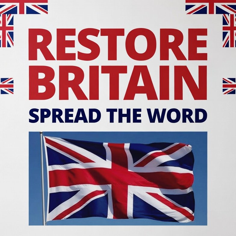 One Chance to Restore Britain tweet media