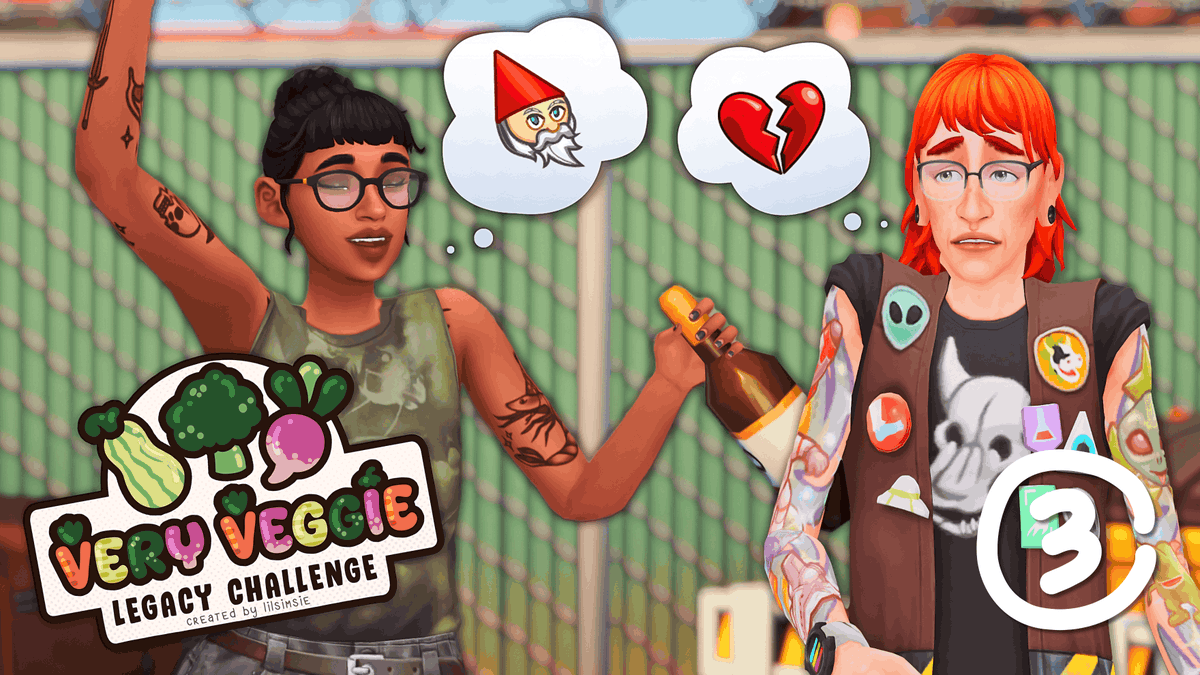 New episode of the Veggie Challenge is out! 🥦 If you want to relax, join me as I awkwardly shuffle gnomes around to sell them, all while trying a bit too hard to seduce Erwin Pries. Will Sophie finally have a roof over her head and a cozy bed? Eh, maybe? youtu.be/pVGxUZpGjds?si…