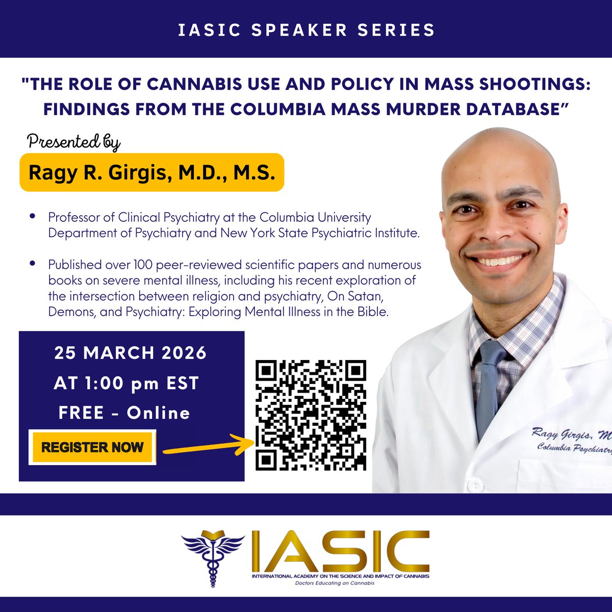 Intl. Academy on the Science & Impact of Cannabis tweet media