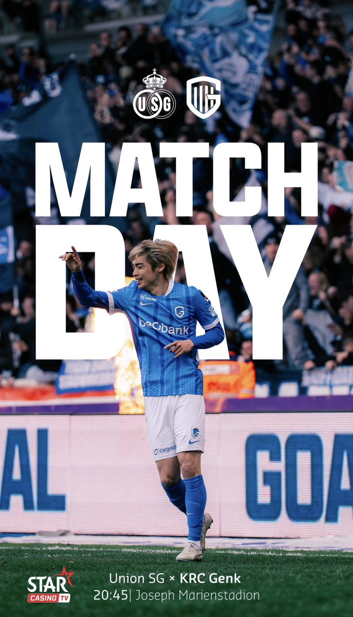 shirataman14's tweet photo. Match day！！

#伊東純也
#JunyaIto
#KRCGenk
#mijnploeg
#ForzaRacing
#FavorieteSpelerTerWereld
#GenietVanVoetbal

 https://t.co/DJbuCwVjMv https://t.co/r2W3xtiakv