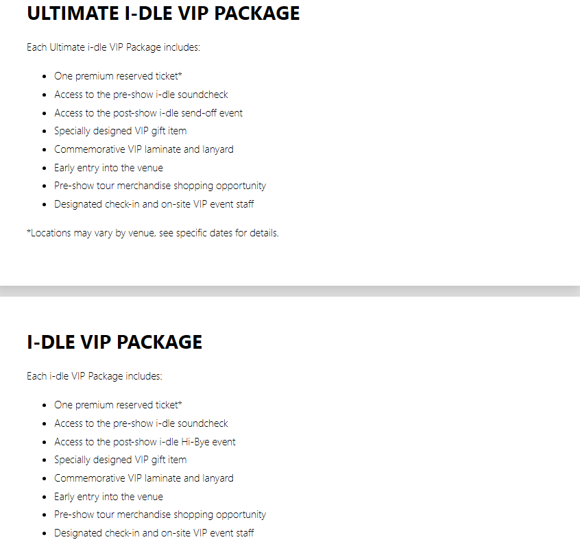 2026 i-dle Syncopation ソウルコンVIP特典 シュファ 📢] 2026 i-dle WORLD TOUR [Syncopation] There will be two VIP