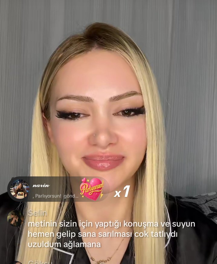 beyza şu yorumu okudu evet bende farkettim ilk suyla sarılmışım hemen dedi ve desteklediği çiftin metsu olduğunu söyledi :')  #kısmetseolur #metsu