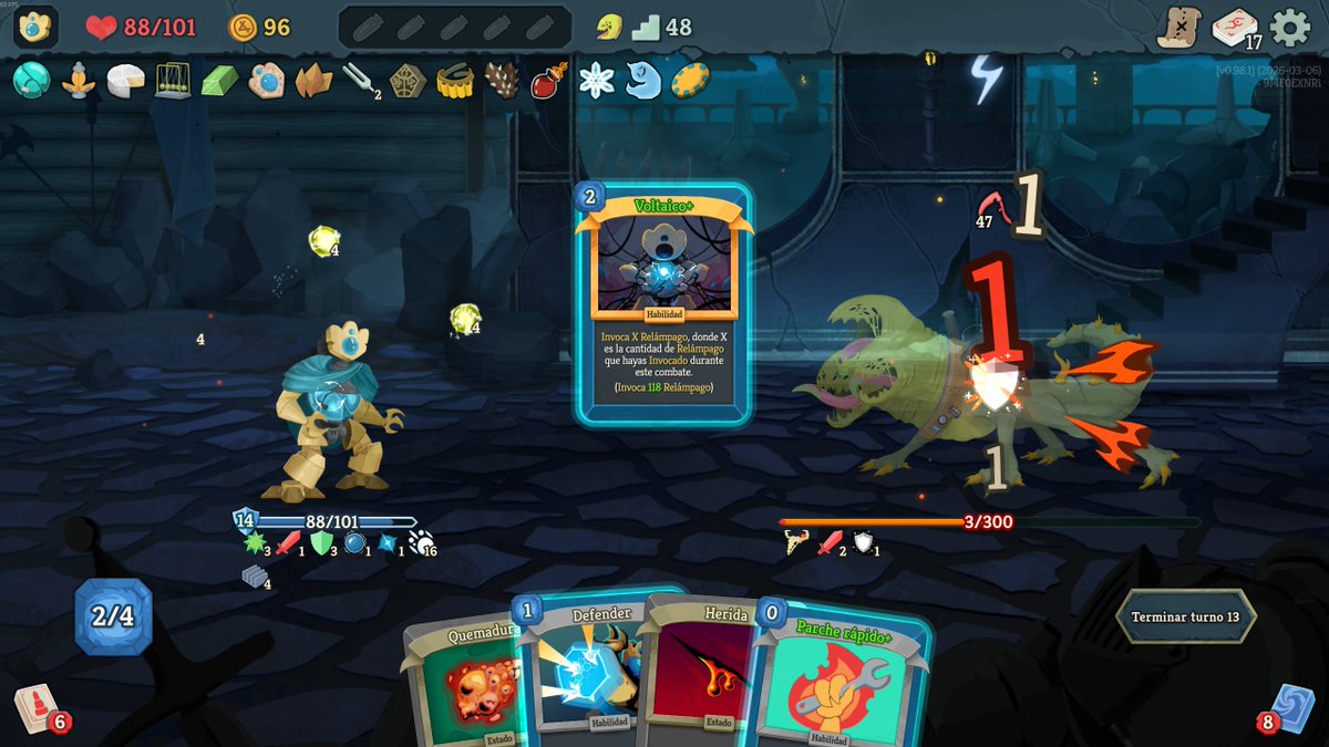 Koke10Mx's tweet photo. Slay the Spire 2 es la hostia! Ha merecido la pena la espera y eso que solo está en early access.
Hace 8 años que el 1 se convirtió en mi juego favorito y está secuela no decepciona. 
Eso sí, tienen que ajustar cosas, hay combos sencillos demasiado fuertes. https://t.co/mPgjDvAfKC