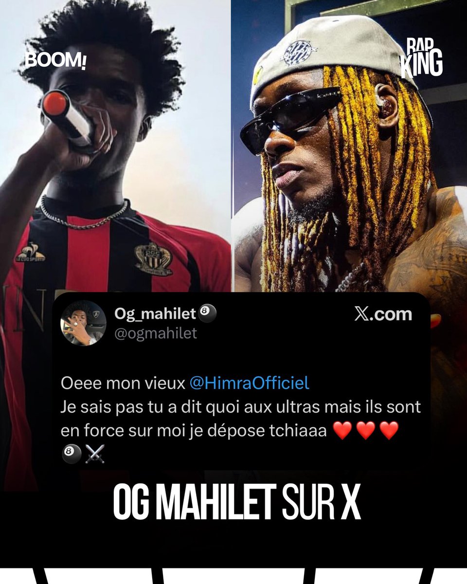 rapking634's tweet photo. 🚨BOOM| OG MAHILET à Himra ! https://t.co/yohNvc8EeA