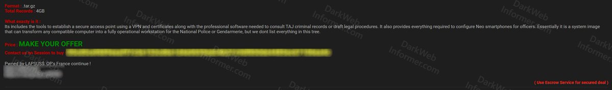 Dark Web Informer tweet media