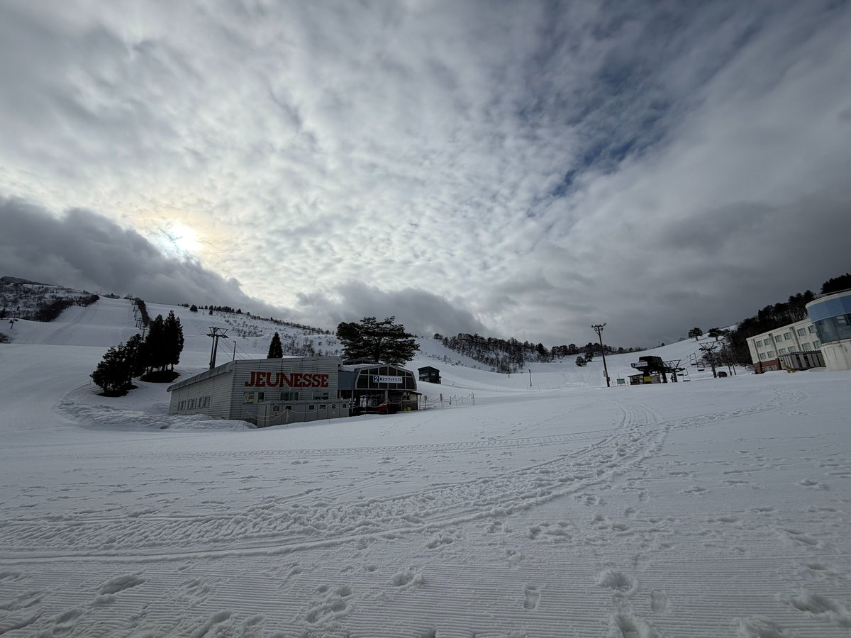 R8_2026年3月7日（土）8:20 【天候】 曇り 【雪質】圧雪 【風速】2-4m