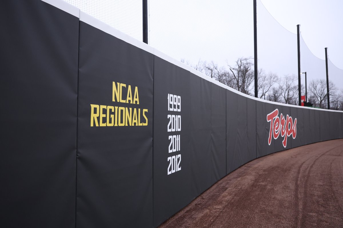 TerpsSoftball's tweet photo. Loving our new outfield wall!😍

#Feartheturtle https://t.co/dJ5N64SpNA